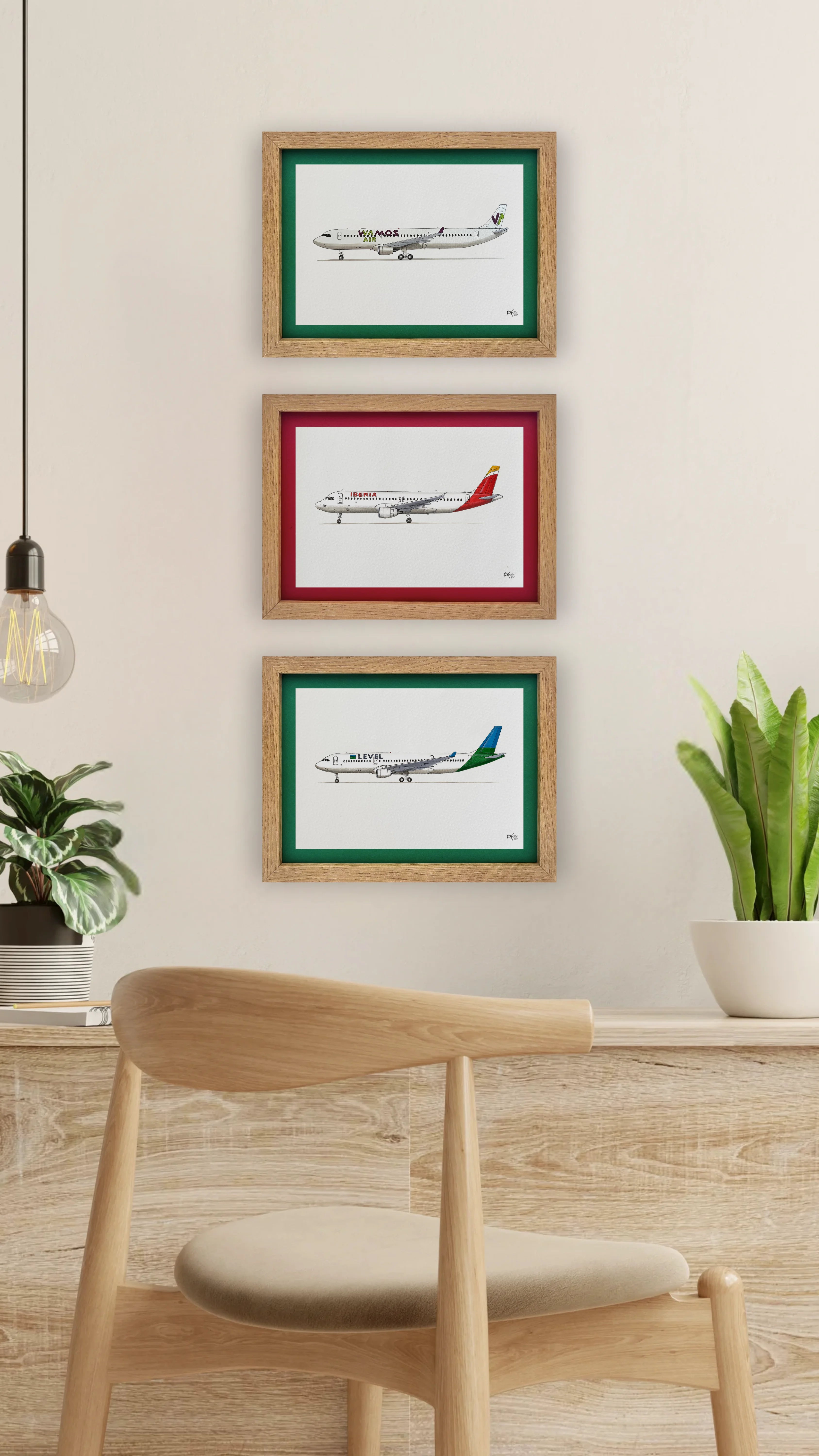 Lámina el avión A330-200 - PLM