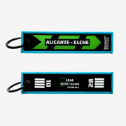 LEAL AIRPORT KEYCHAIN