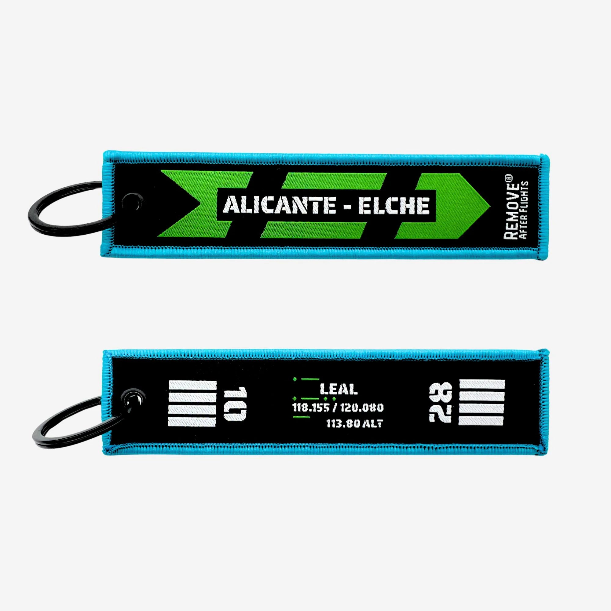 LEAL AIRPORT KEYCHAIN