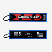 LEBL AIRPORT KEYCHAIN