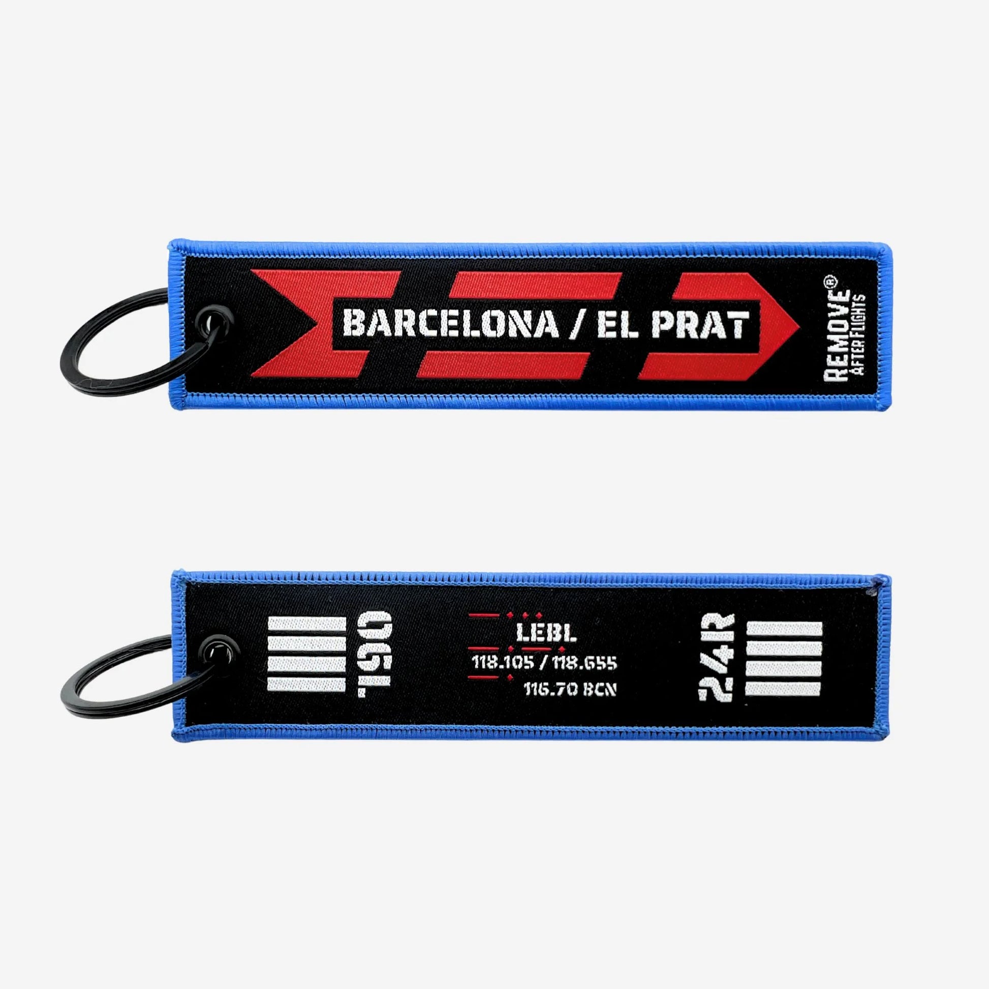 LEBL AIRPORT KEYCHAIN