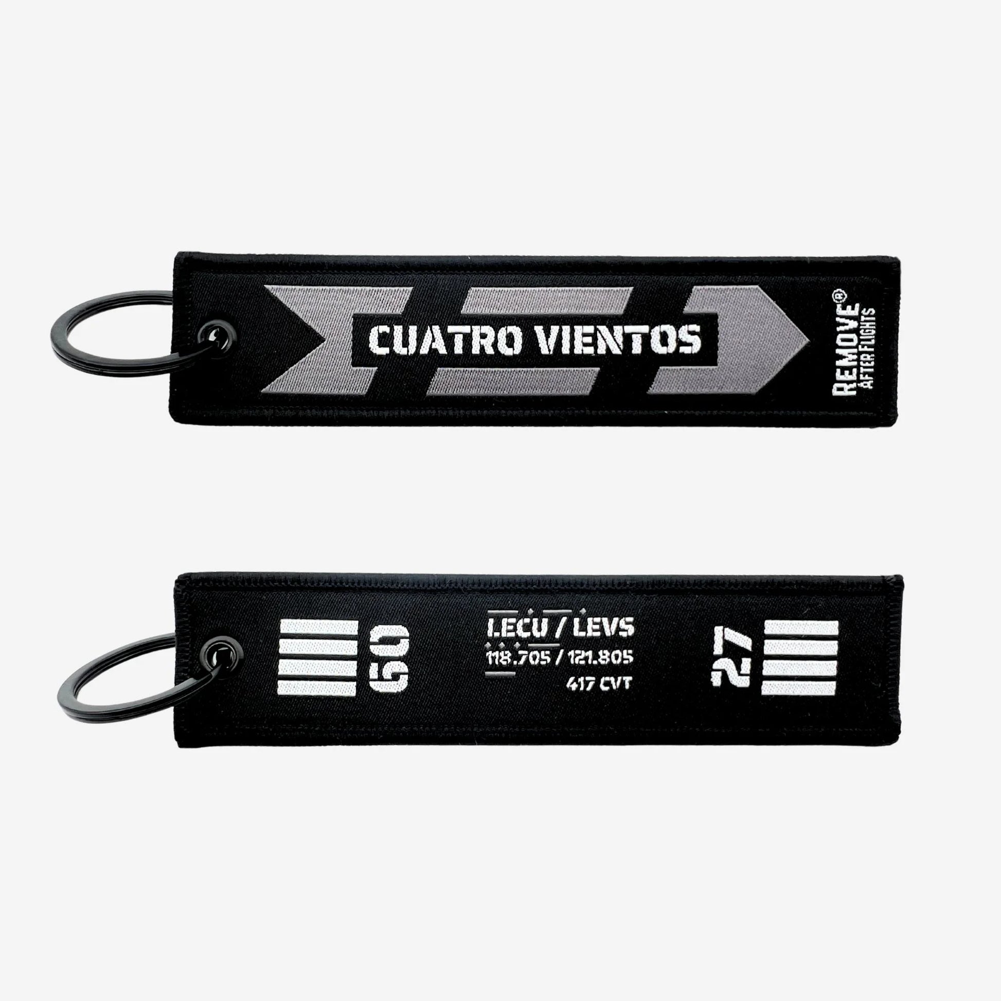 LECU AIRPORT KEYCHAIN