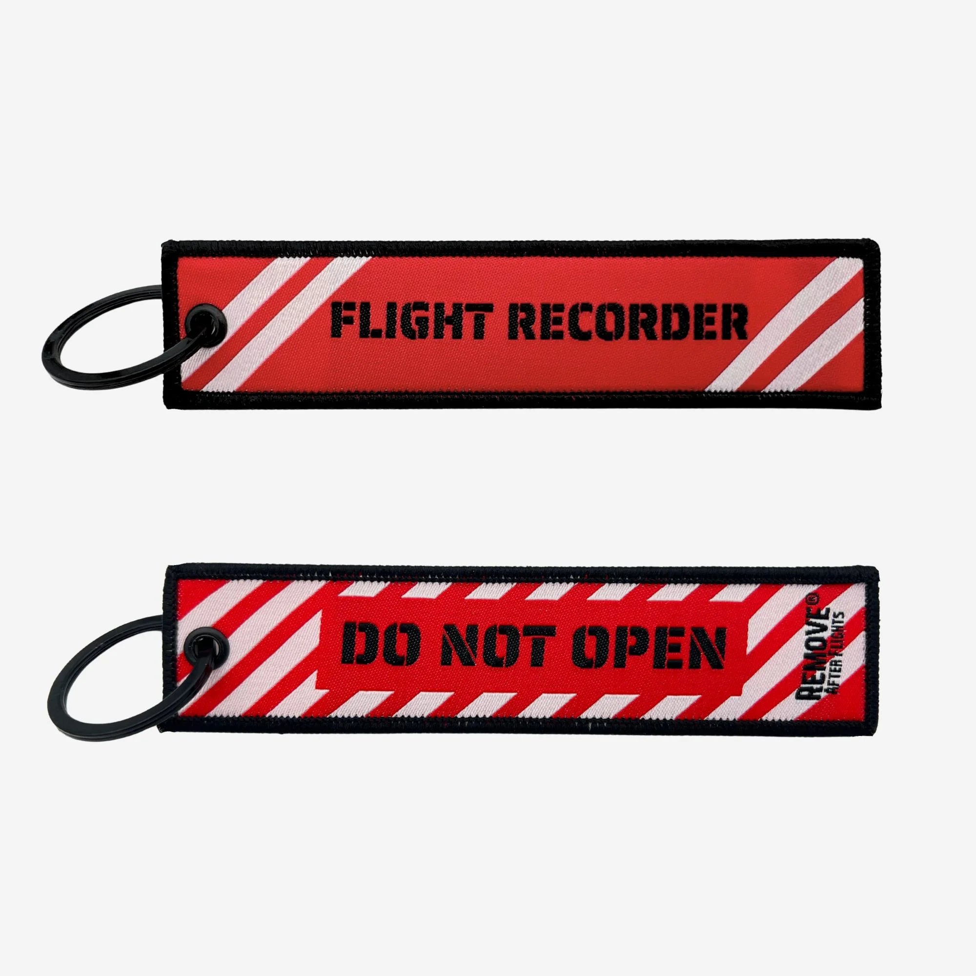 FLIGHT RECORDER - DO NOT OPEN KEYCHAIN