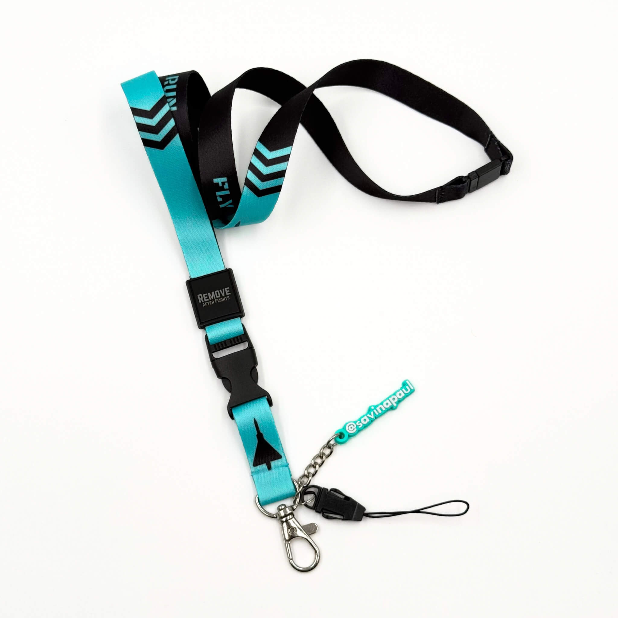 Cordão para correr, andar de bicicleta e voar