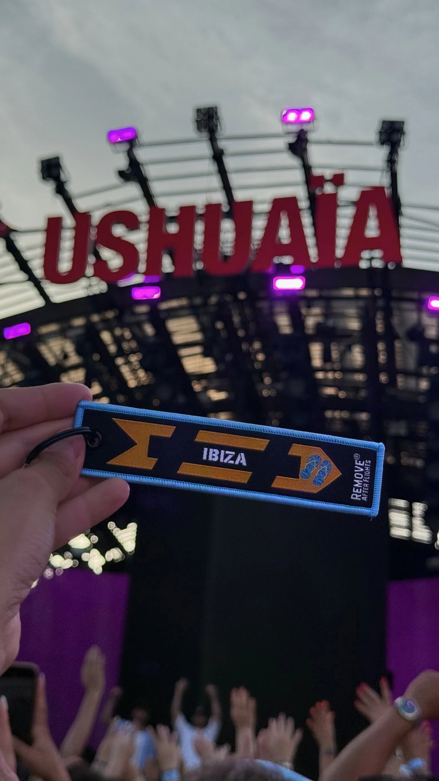 PARTY IN IBIZA KEYCHAIN