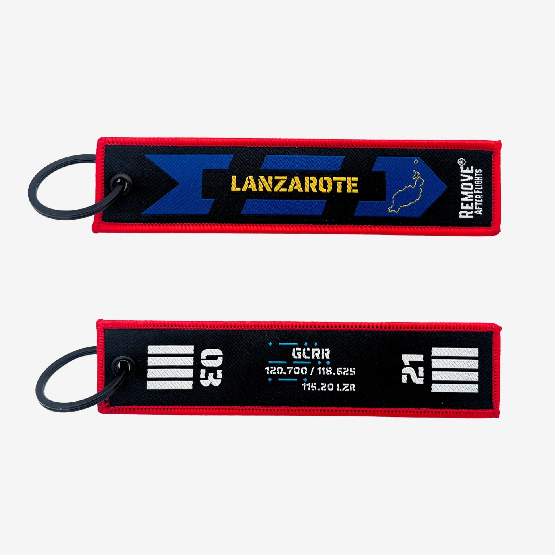 GCRR AIRPORT KEYCHAIN