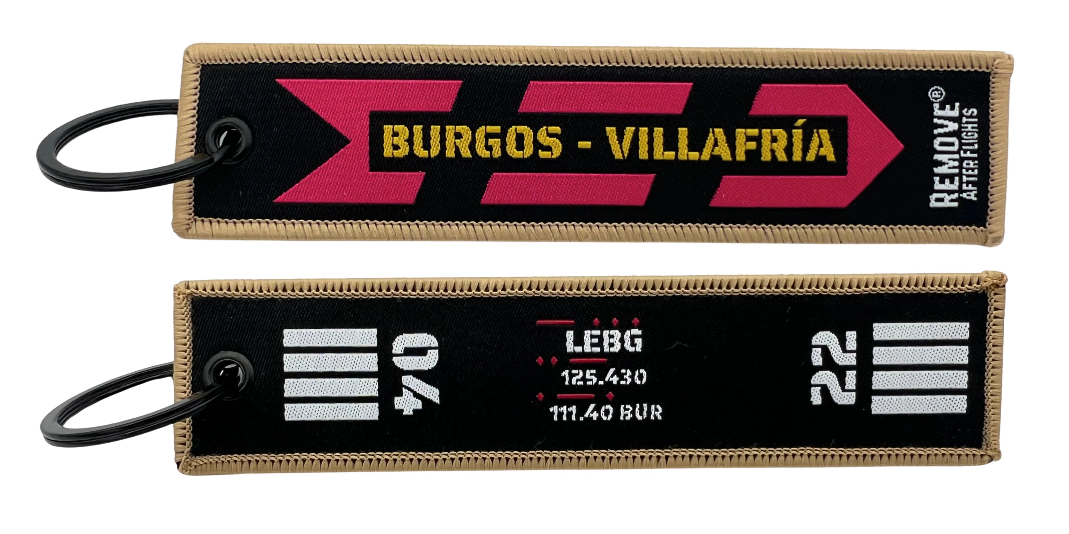 Llavero Aeropuerto Burgos-Villafría - LEBG