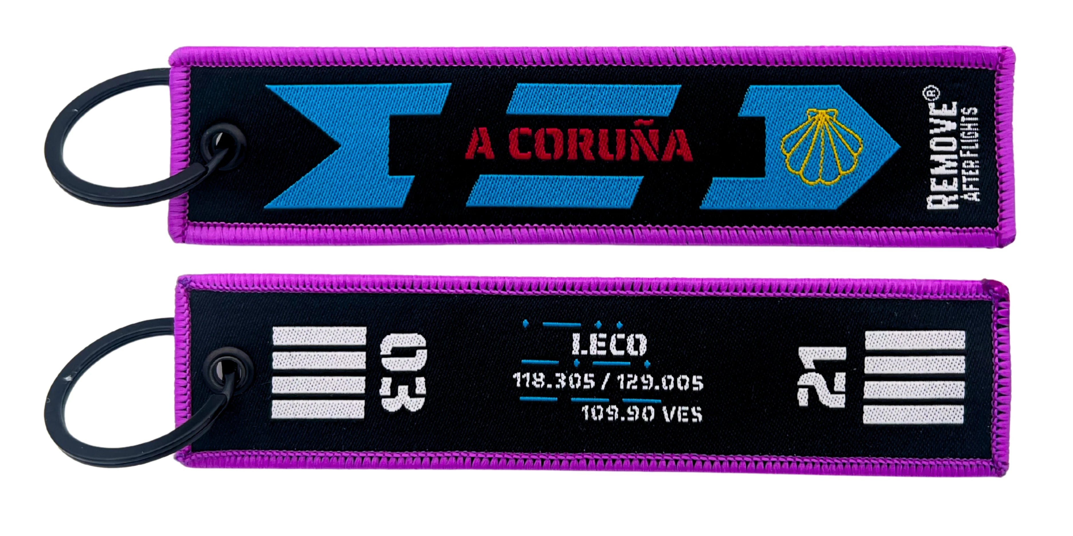 Llavero Aeropuerto A Coruña - LECO