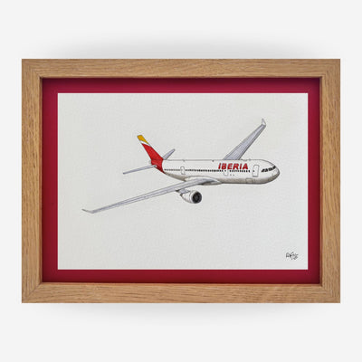 Lámina del avión A330-202 - IBE