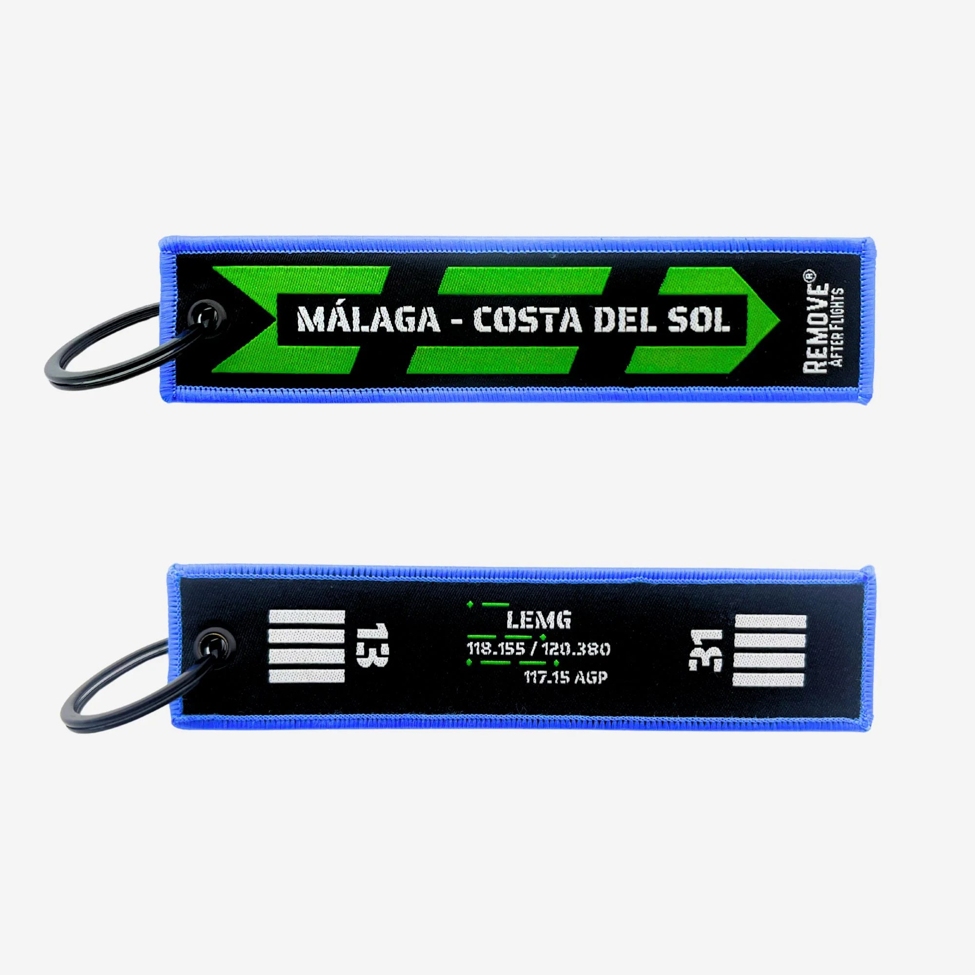 LEMG AIRPORT KEYCHAIN