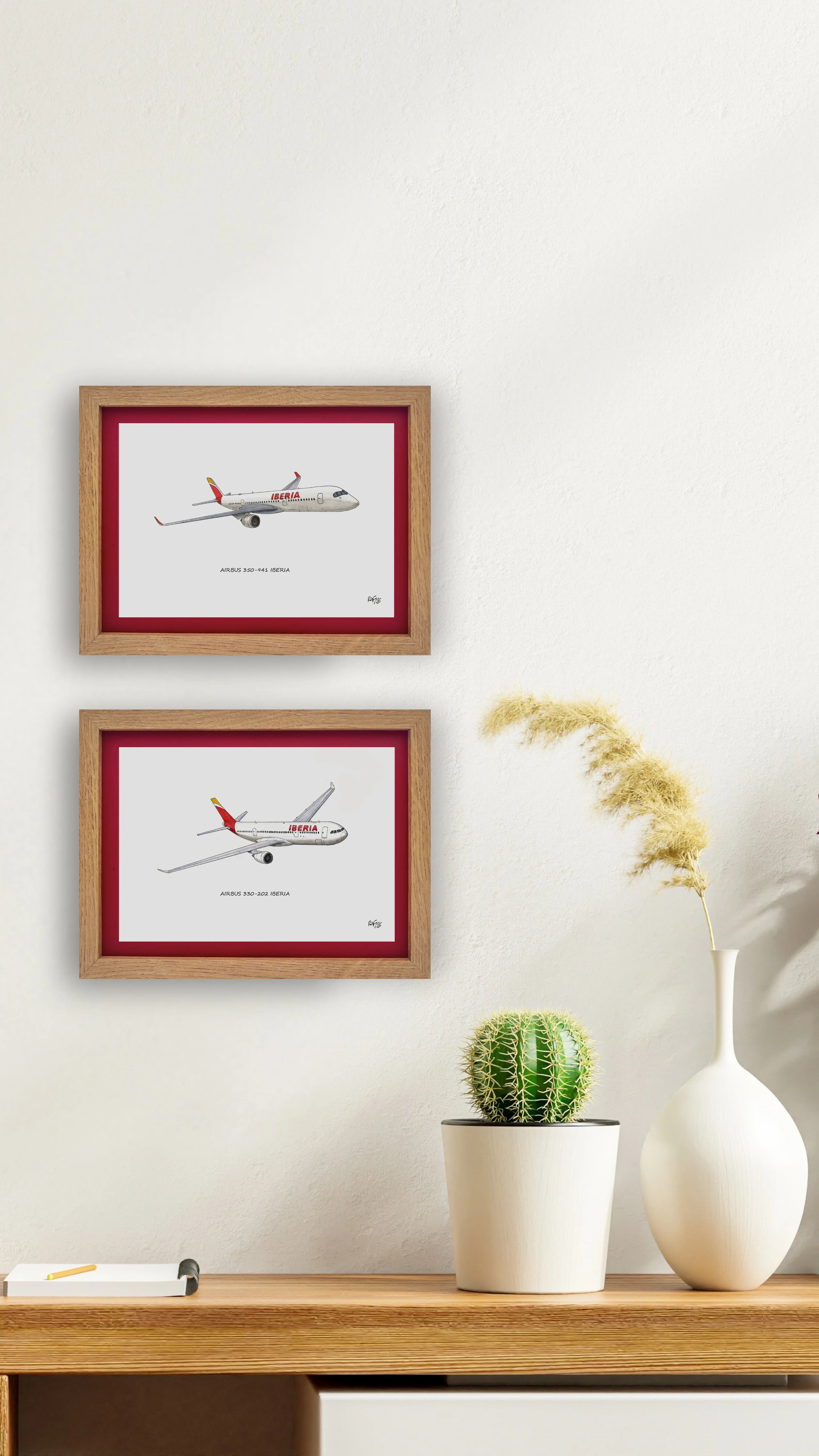 Lámina del avión A330-202 - IBE