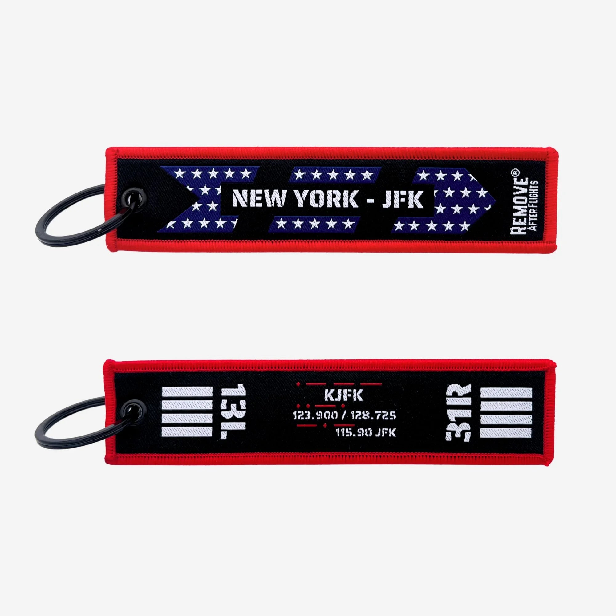 KJFK AIRPORT KEYCHAIN