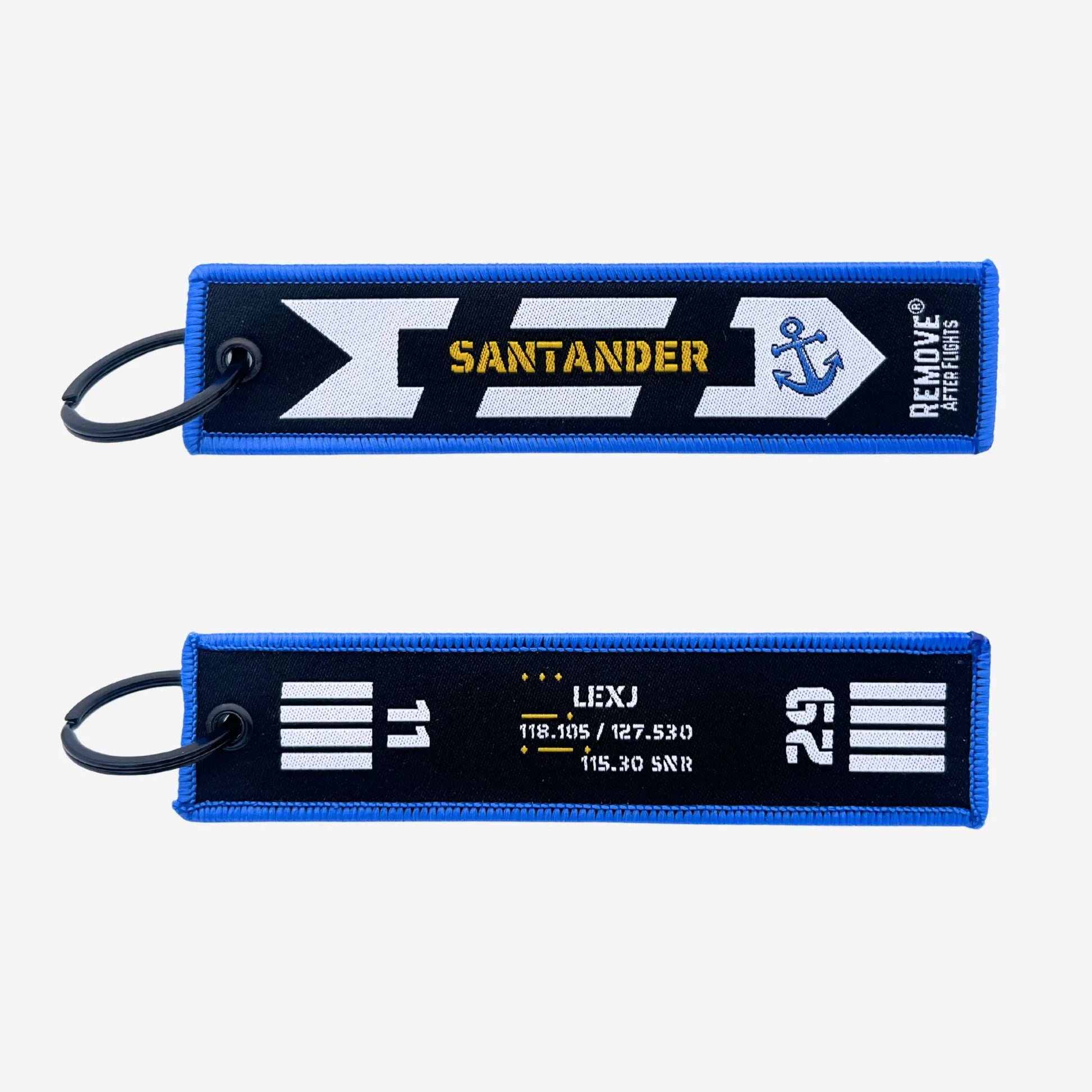 LEXJ AIRPORT KEYCHAIN