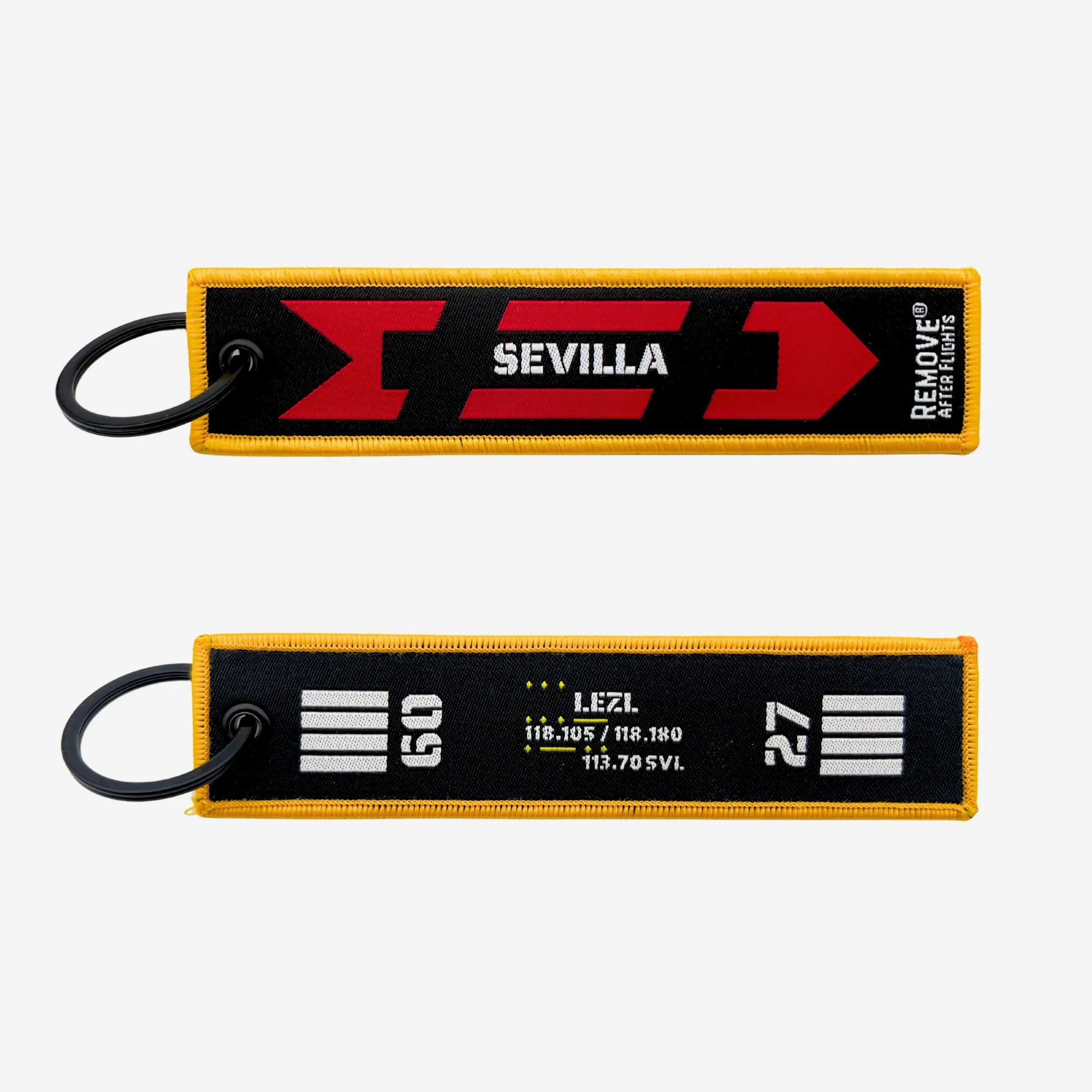 LEZL AIRPORT KEYCHAIN