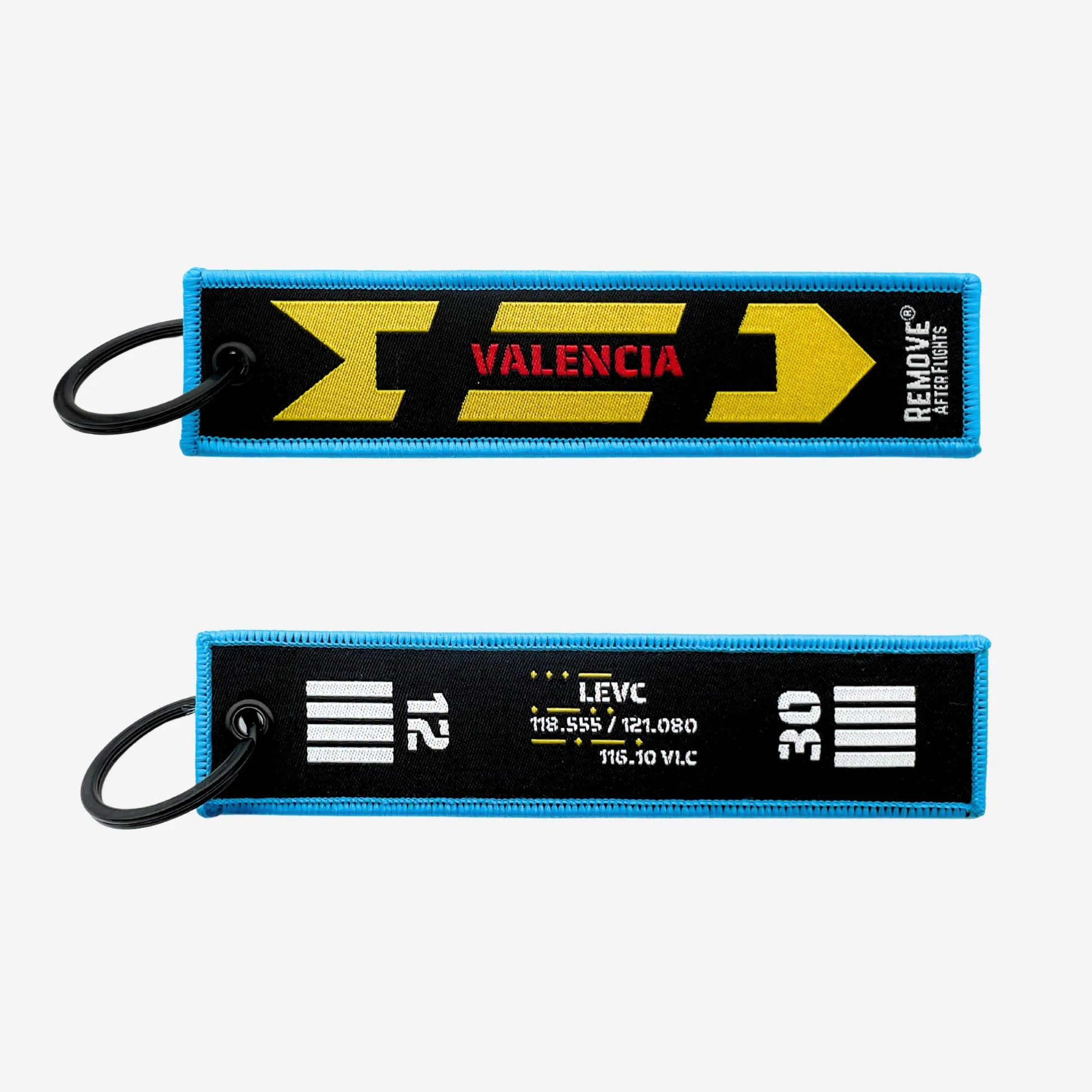 LEVC AIRPORT KEYCHAIN